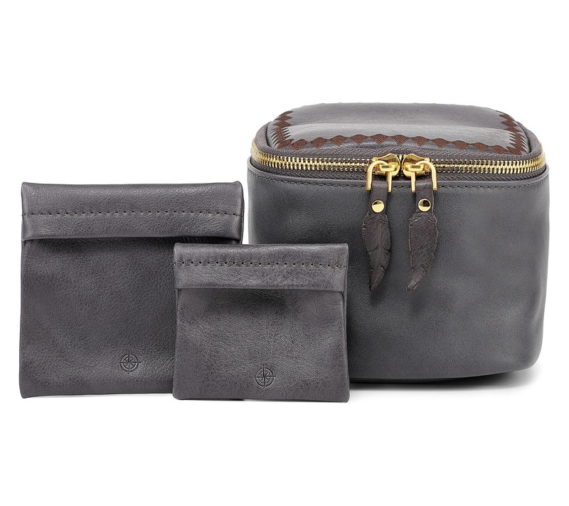 Old Trend Celosia Leather Cube Jewelry Case — View 19