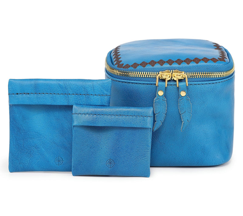 Old Trend Celosia Leather Cube Jewelry Case — View 21
