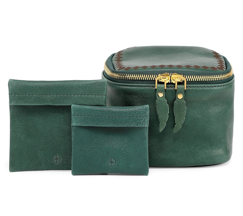 Old Trend Celosia Leather Cube Jewelry Case — View 22