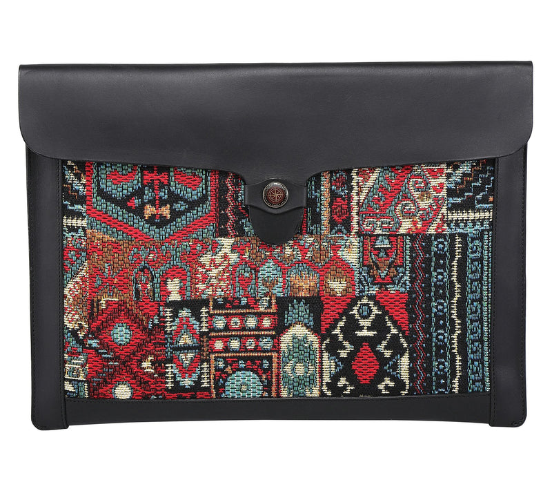 Old Trend Myrtle 13" Leather Laptop Sleeve — View 14
