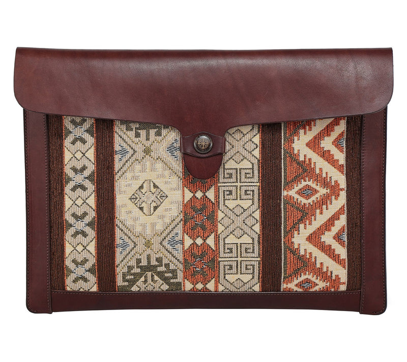 Old Trend Myrtle 13" Leather Laptop Sleeve — View 15