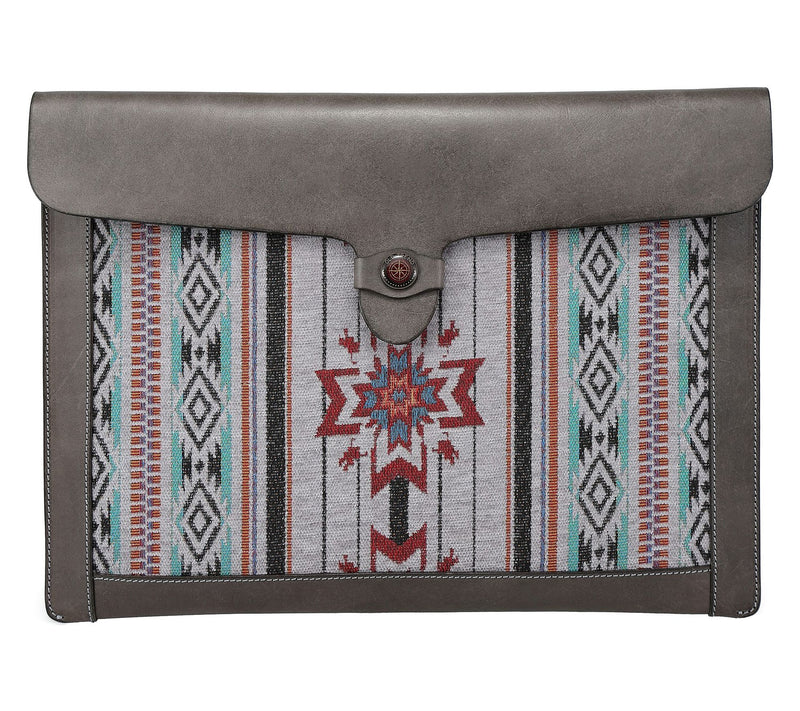 Old Trend Myrtle 13" Leather Laptop Sleeve — Main view