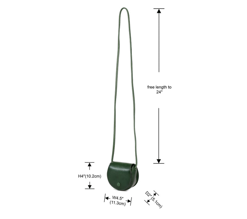 Old Trend Basswood Mini Leather Crossbody — View 5