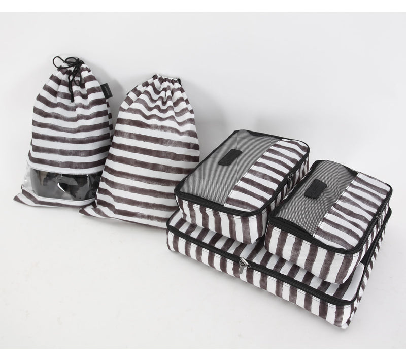 Triforce Set of 3 Packing Cubes with Shoe & Laundry Bags — View 16