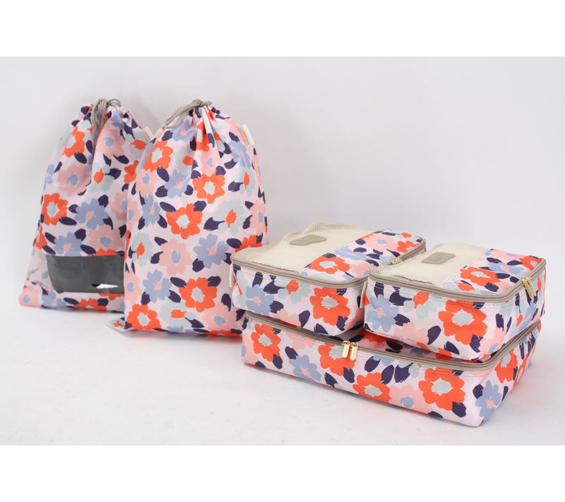 Triforce Set of 3 Packing Cubes with Shoe & Laundry Bags — View 17