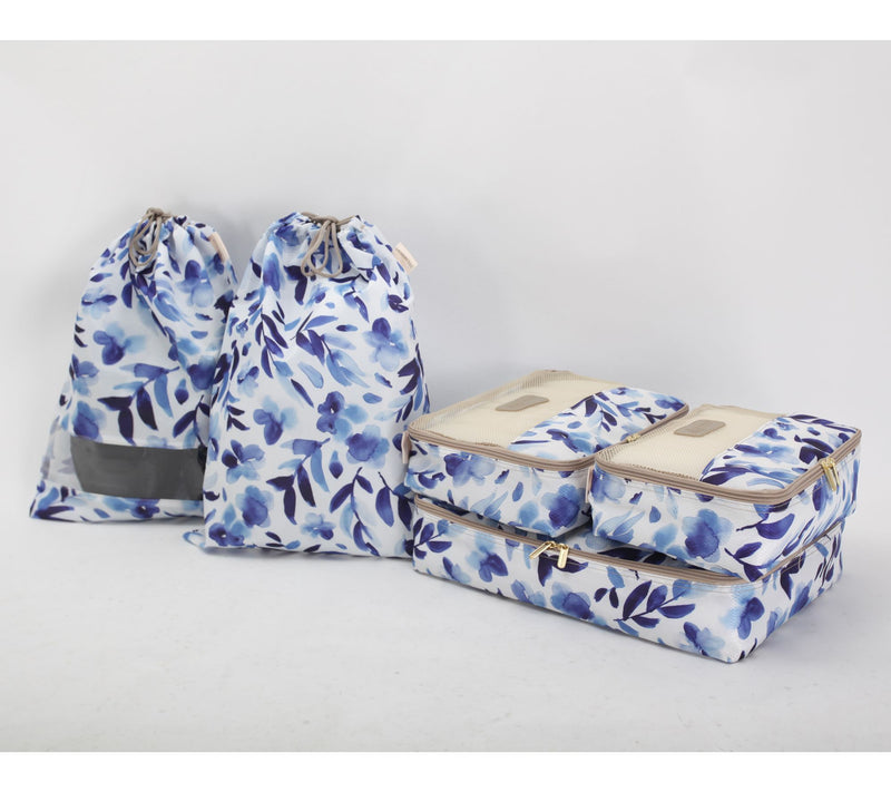 Triforce Set of 3 Packing Cubes with Shoe & Laundry Bags — View 22