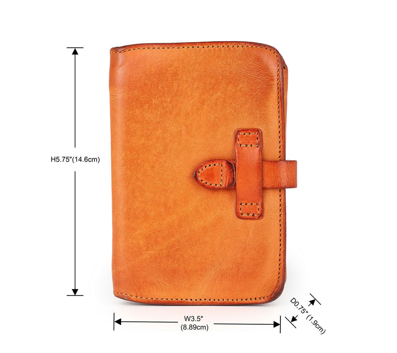 Old Trend Leeds Bi-fold Leather Passport and Card Holder — View 7