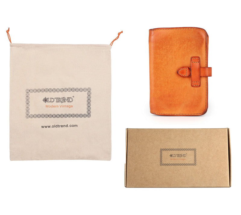 Old Trend Leeds Bi-fold Leather Passport and Card Holder — View 8