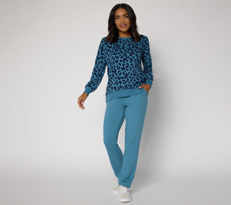 Belle by Kim Gravel French Terry Roar in Style Animal Top — View 13