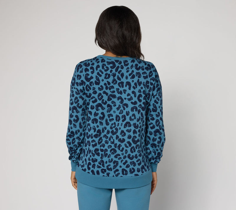 Belle by Kim Gravel French Terry Roar in Style Animal Top — View 12