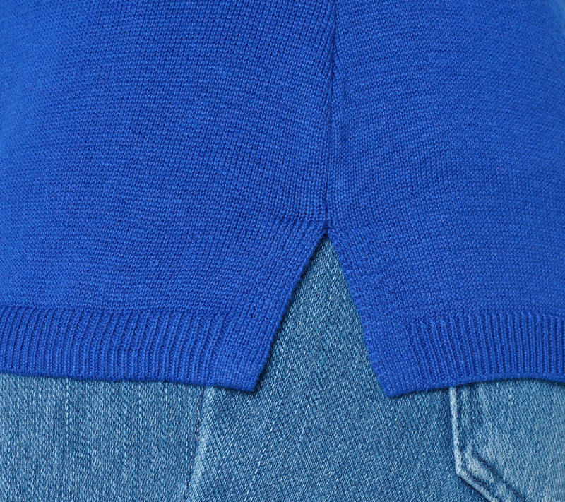 Belle by Kim Gravel Dare to Be Bold Elbow-Sleeve Sweater — View 10