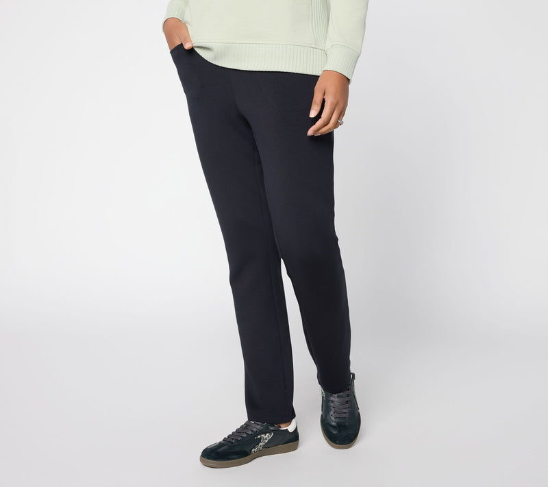 Belle by Kim Gravel Regular ScubaLuxe Slim Straight Pant — View 13