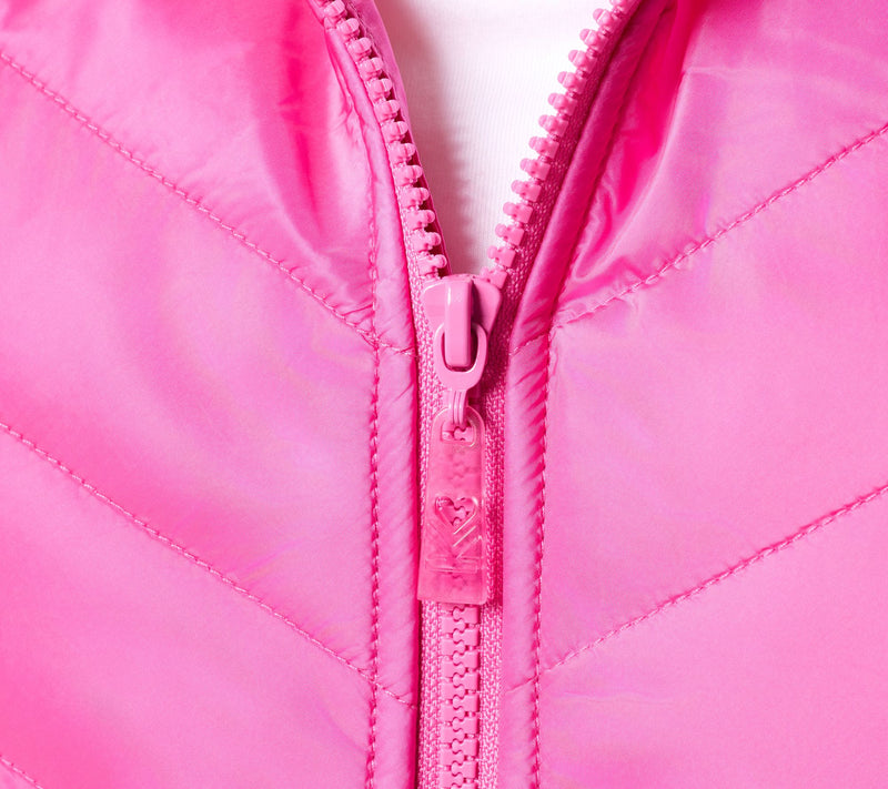 Belle by Kim Gravel ScubaLuxe Zip Front Quilted Jacket — View 6