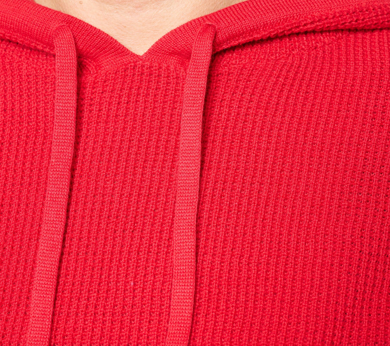 Belle by Kim Gravel Waffle Stitch Clean & Classic Hoodie Sweater — View 6