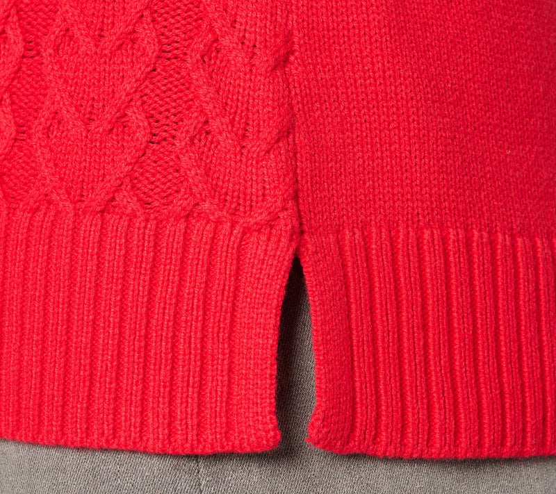 Belle by Kim Gravel Links of Love Cabled Sweater — View 16