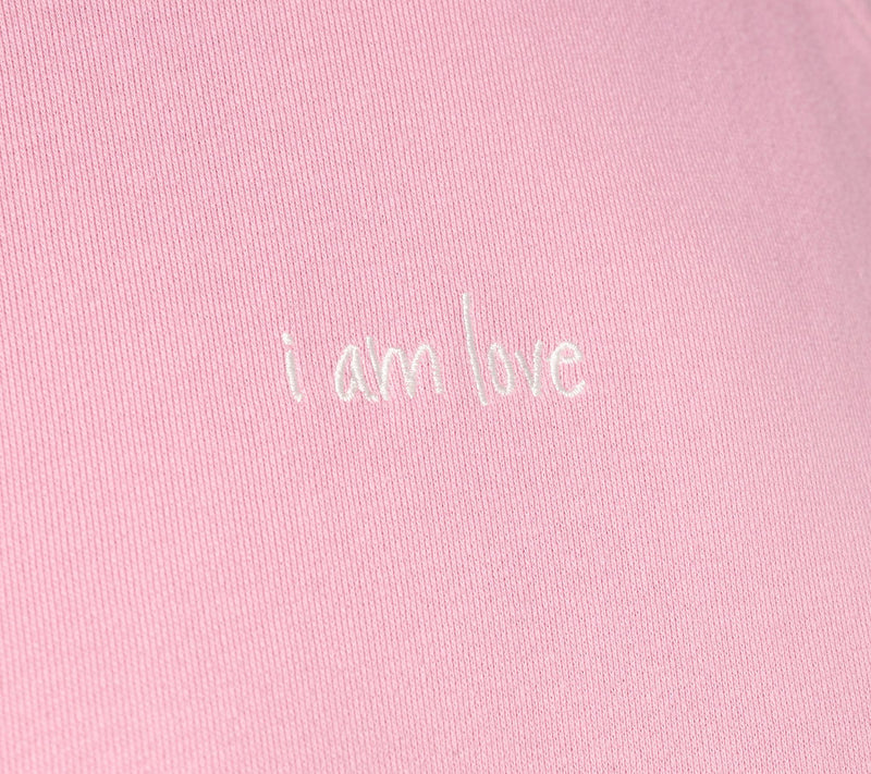 Peace Love World French Terry Affirmation Hoodie — View 11