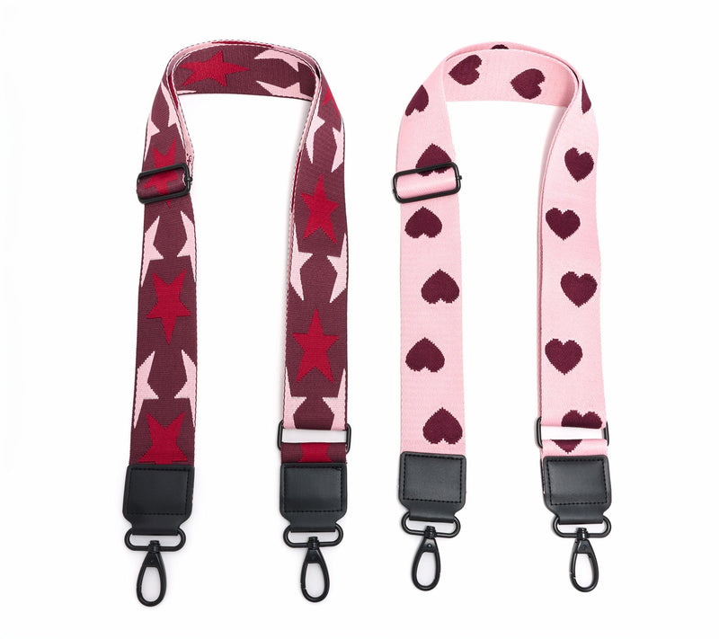 IHKWIP Heart & Star Crossbody Strap - Set of 2 — View 2