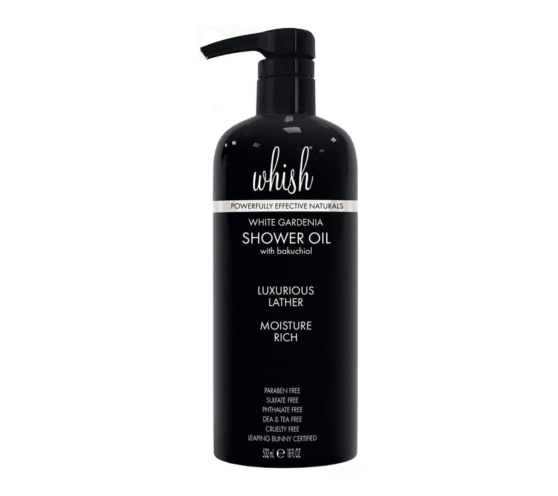 Whish 18oz Shower Oil with Bakuchiol — View 14