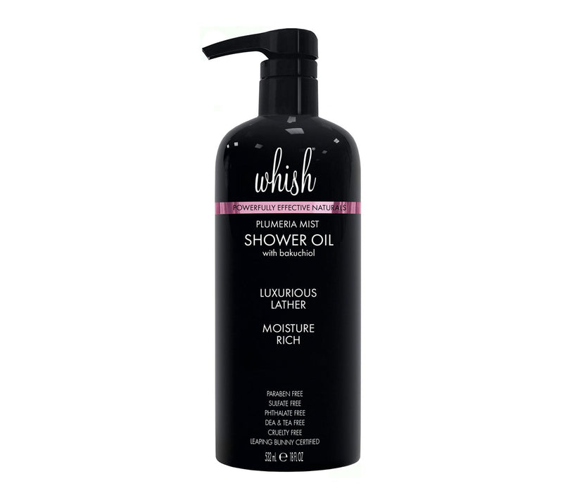 Whish 18oz Shower Oil with Bakuchiol — View 17