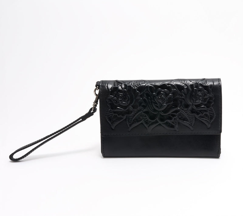 Patricia Nash Leather Marsiliana Mirror Wristlet — View 10