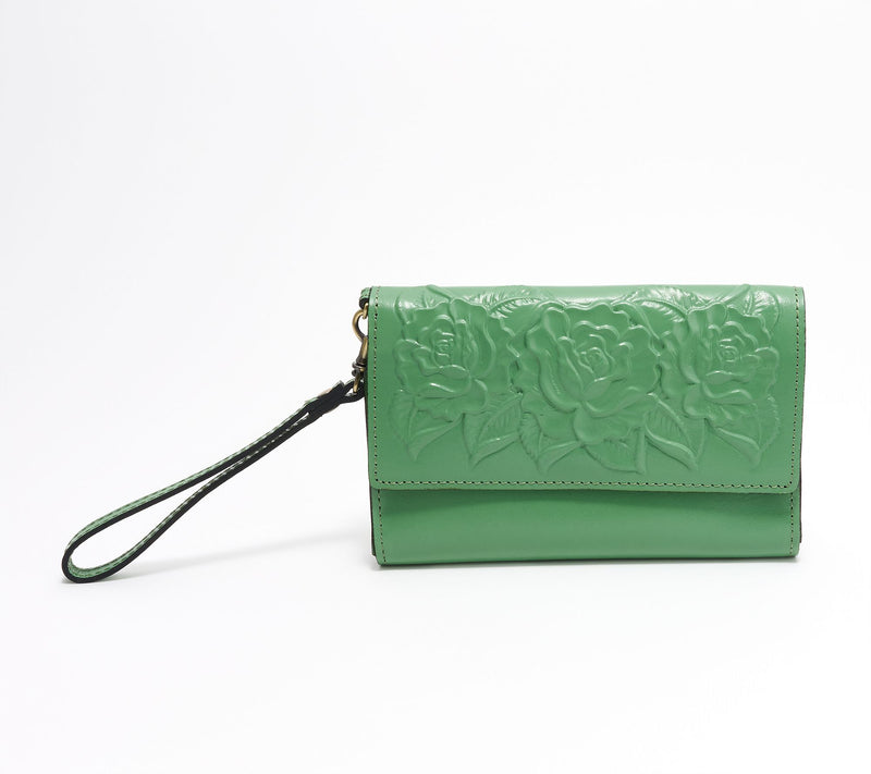 Patricia Nash Leather Marsiliana Mirror Wristlet — View 11
