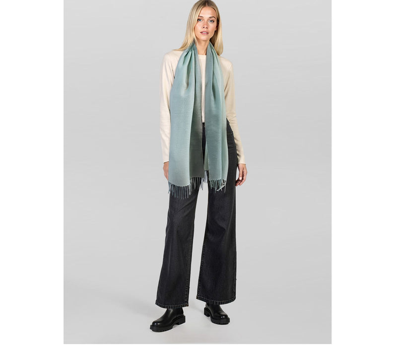 alicia adams alpaca Alpaca and Silk Blend Derby Wrap — View 5