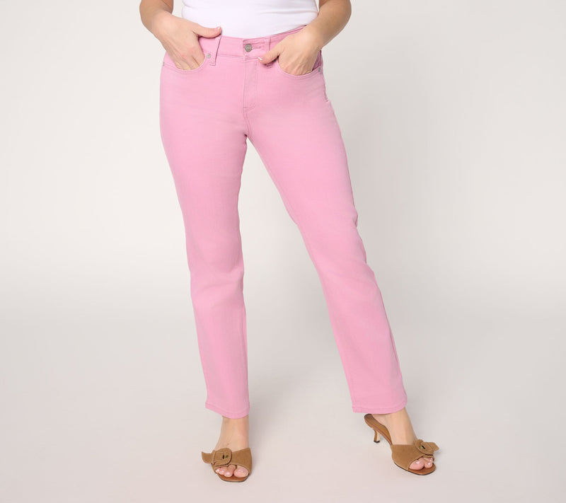 NYDJ Sure Stretch Ellison Straight-Leg Jeans - Tall — View 15