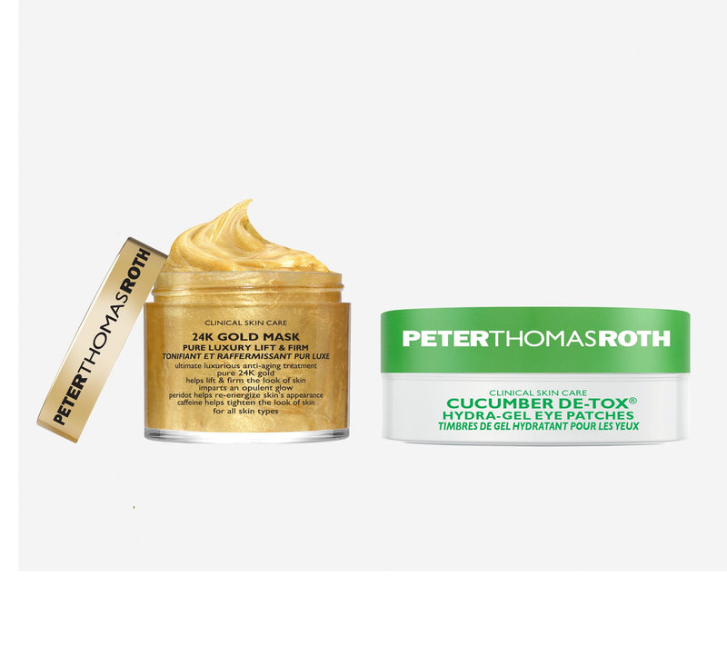 Peter Thomas Roth 24k Gold Mask & Cucumber Eye-Patches Set — Main view