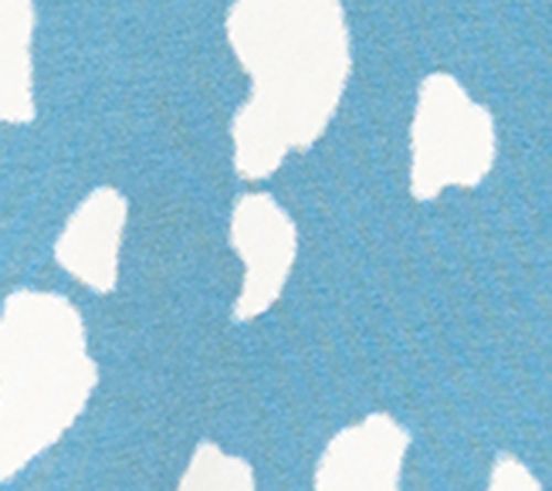 Belle by Kim Gravel TripleLuxe Knit Splatter Dots V-Neck Top — View 7