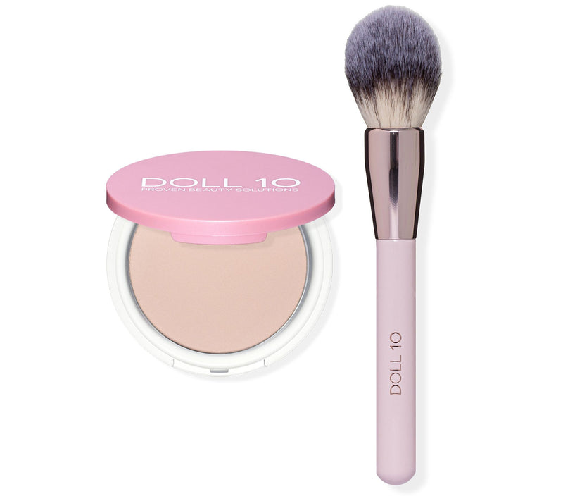 Doll 10 TCE Filtered Finishing Airbrush Powder w/ Brush — Main view
