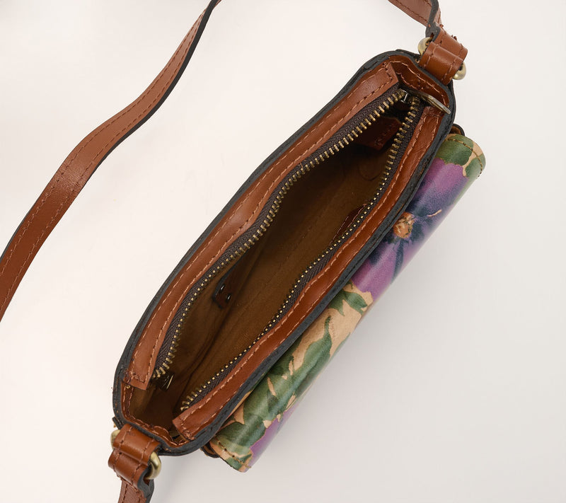 Patricia Nash Leather Dovera Phone Crossbody — View 3