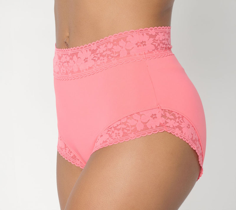 Anybody Intimates High Waist Brief with Lace Set of 2 — Main view