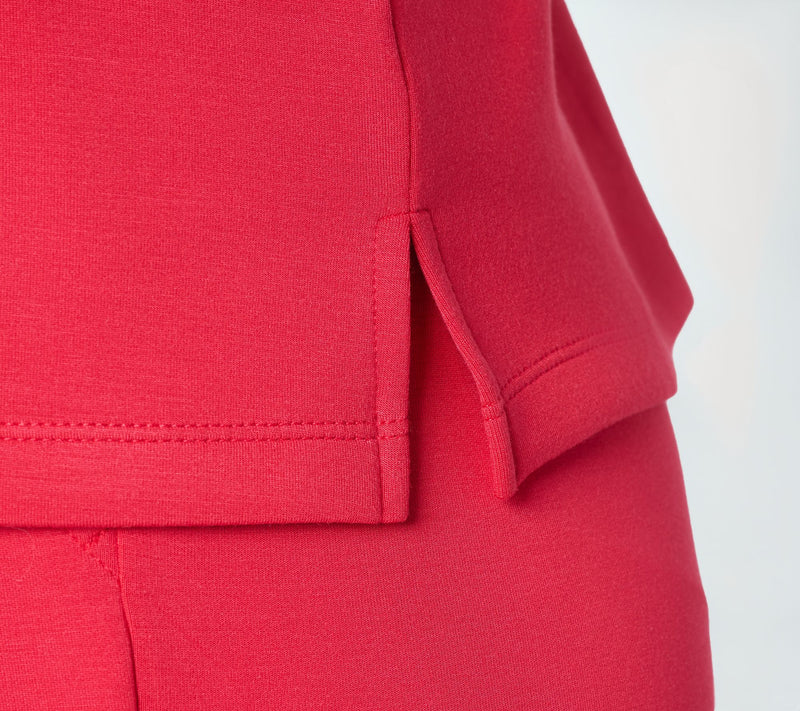 Belle by Kim Gravel ScubaLuxe Boatneck 3/4 Sleeve Top — View 6