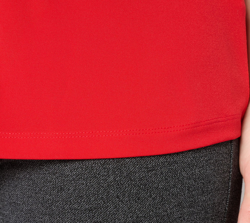 Susan Graver Essentials Liquid Knit Scoop Neck Top — View 6