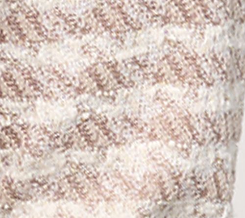 Susan Graver Knit Tweed Jacket with Combo Hood — View 4