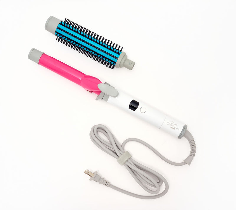 Conair Style Chemistry Curling Iron & Round Brush Set — View 4