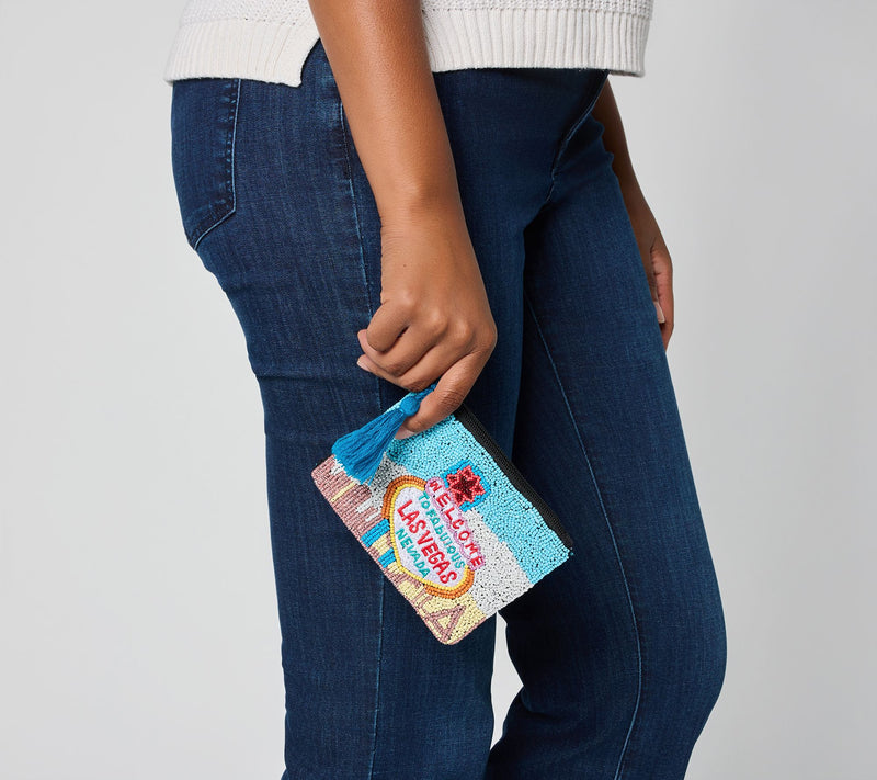 America & Beyond Embellished Destination Pouch — View 21