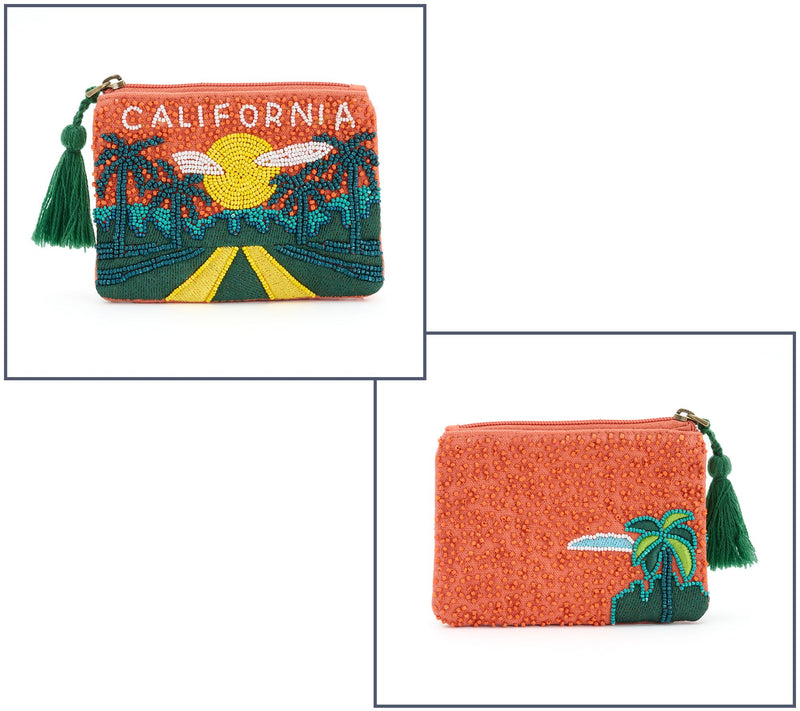 America & Beyond Embellished Destination Pouch — View 3