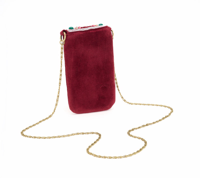 America & Beyond Embellished Mobile Phone Bag — View 2