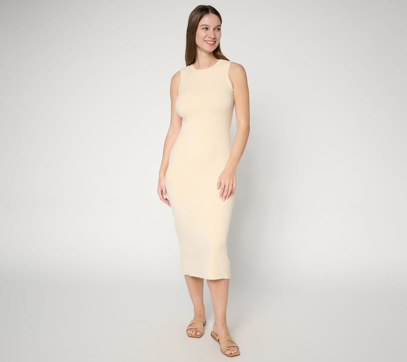 Barefoot Dreams Tall CozyChic Ultra Lite Rolled Edge Midi Dress — View 11
