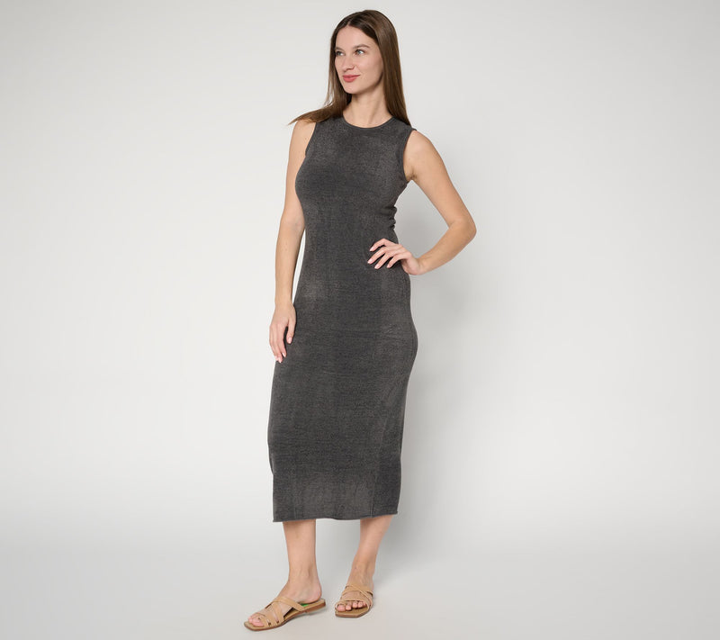 Barefoot Dreams Tall CozyChic Ultra Lite Rolled Edge Midi Dress — View 13
