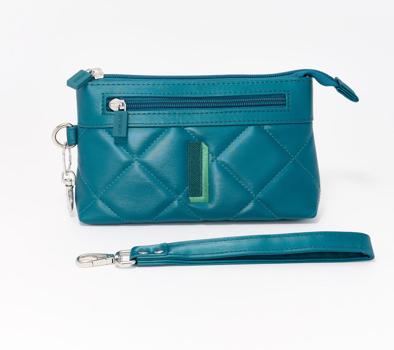 IHKWIP Monogram Initial RFID Pouch with Wristlet — View 38