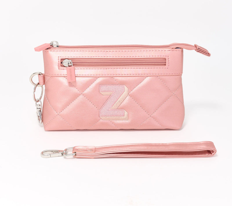 IHKWIP Monogram Initial RFID Pouch with Wristlet — View 55