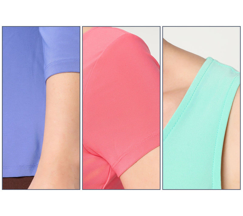 Women with Control Trio of Knit Tops — View 12