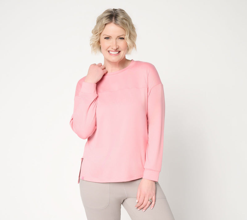 Barefoot Dreams Butterchic Seamed Pullover — View 8