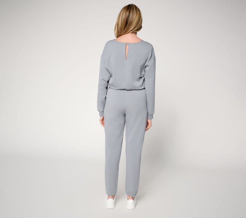 Barefoot Dreams Brushed Luxe Lounge Jumpsuit — View 8