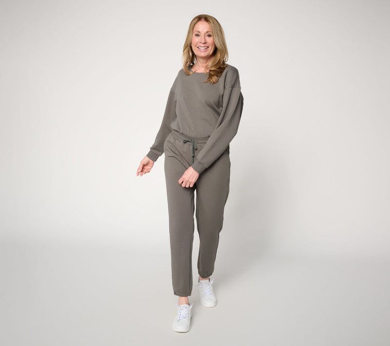 Barefoot Dreams Brushed Luxe Lounge Jumpsuit — View 5
