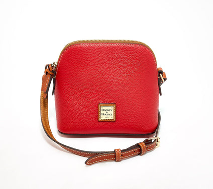 Dooney & Bourke Pebble Leather Domed Crossbody