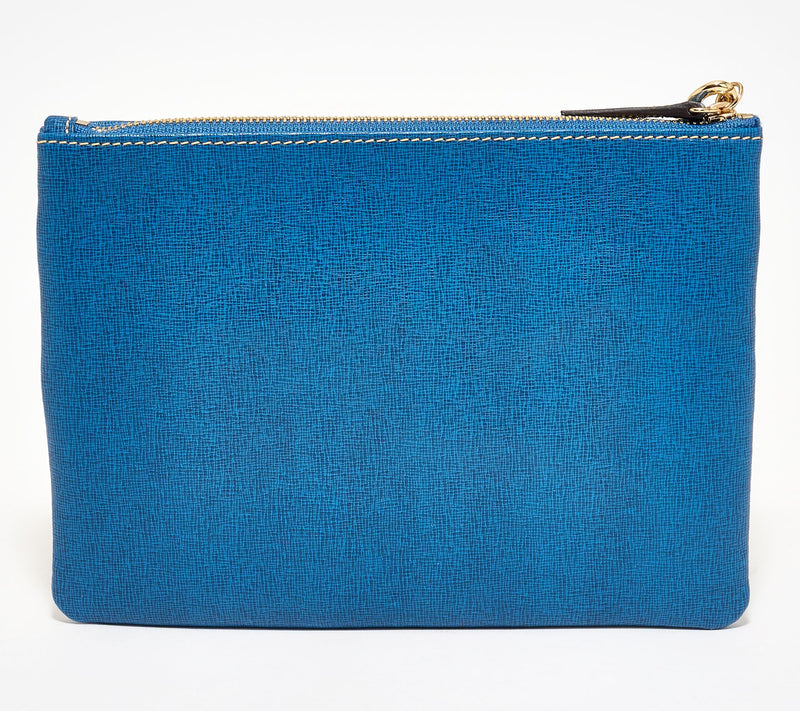 Dooney & Bourke Saffiano Large Triple Zip Wristlet — View 19
