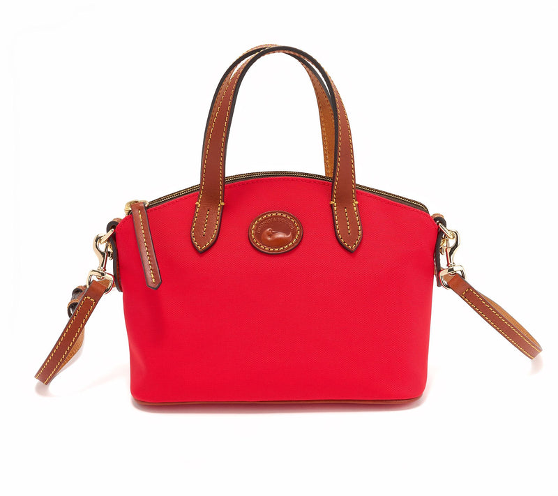 Dooney & Bourke Nylon Ruby Satchel with Crossbody Strap — View 13
